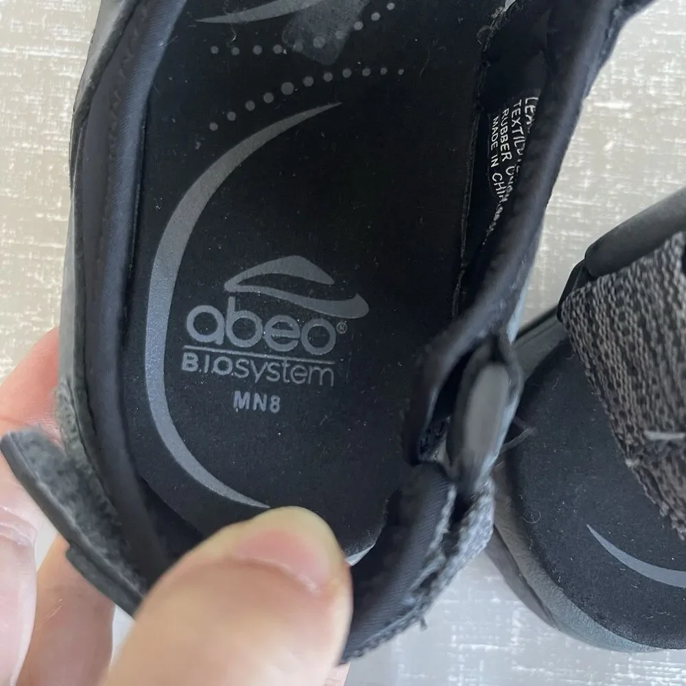 ABEO Cayucos Men's Sandals Size 8 N  B.I.O. System Adjustable Sport Comfort Open
